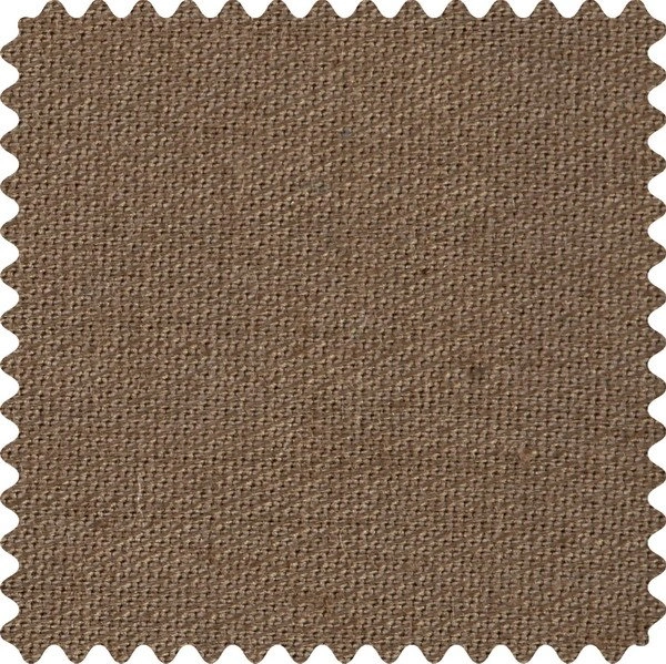 Original fabric swatch Solid Twill-18 from D-FINEST-Solid Twill; approximate brown image tone.