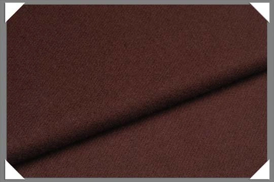 Original fabric swatch Cashmere-6 from Overcoat Fabric; approximate deep red image tone.