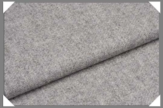 Original fabric swatch Cashmere-12 from Overcoat Fabric; approximate light grey image tone.