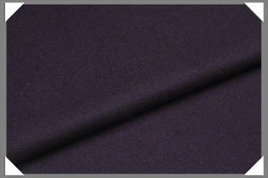 Original fabric swatch Cashmere-15 from Overcoat Fabric; approximate charcoal image tone.