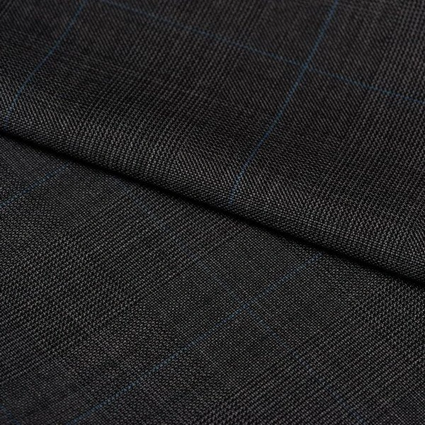 Original fabric swatch 443-3 from Royal Blue 400; approximate black image tone.