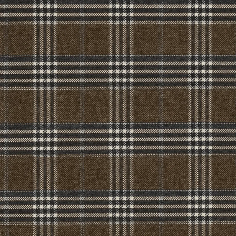 Original fabric swatch JT-2195013 from pattern color type 1; approximate dark brown image tone.