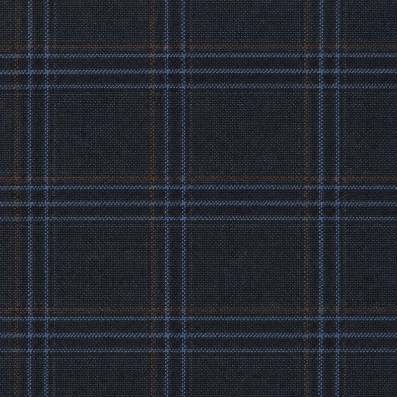 Original fabric swatch JT-2195020 from pattern color type 1; approximate navy image tone.
