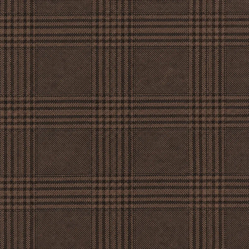 Original fabric swatch JT-2195032 from pattern color type 1; approximate dark brown image tone.