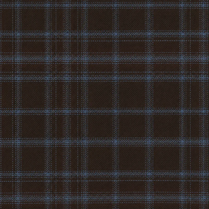 Original fabric swatch JT-2195045 from pattern color type 1; approximate dark brown image tone.
