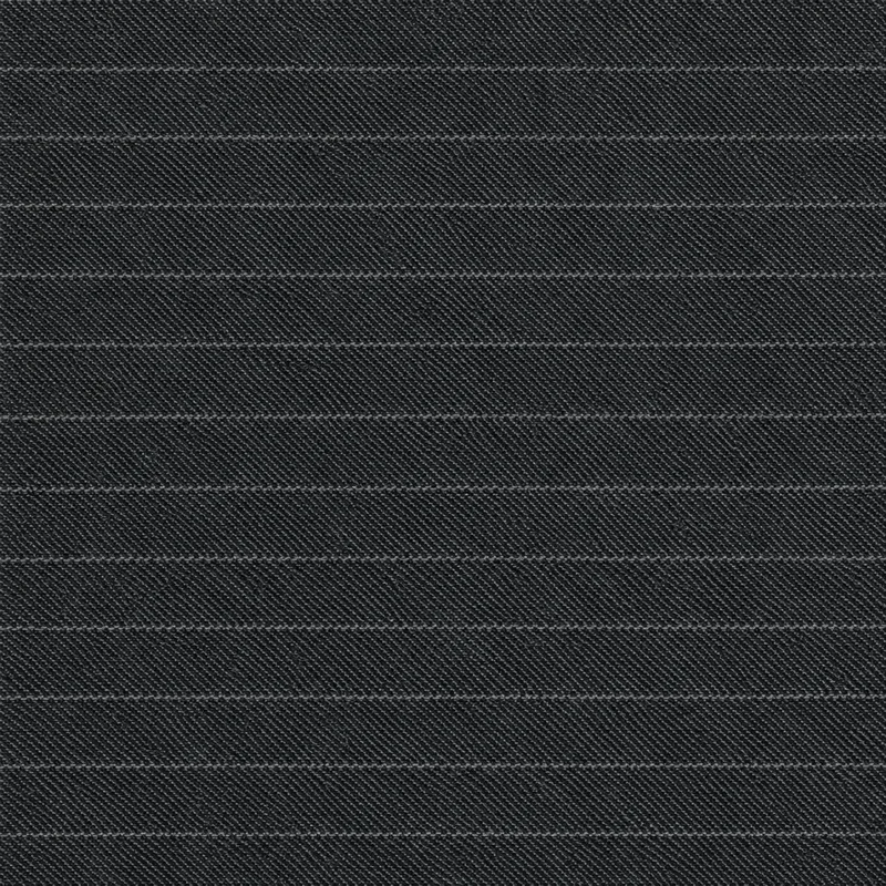 Original fabric swatch 30 Iron Stripe from pattern color type 2; approximate charcoal image tone.