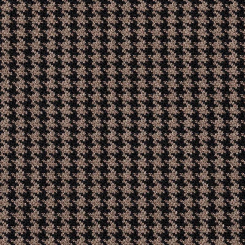 Original fabric swatch 53 Co-Co from pattern color type 2; approximate dark brown image tone.