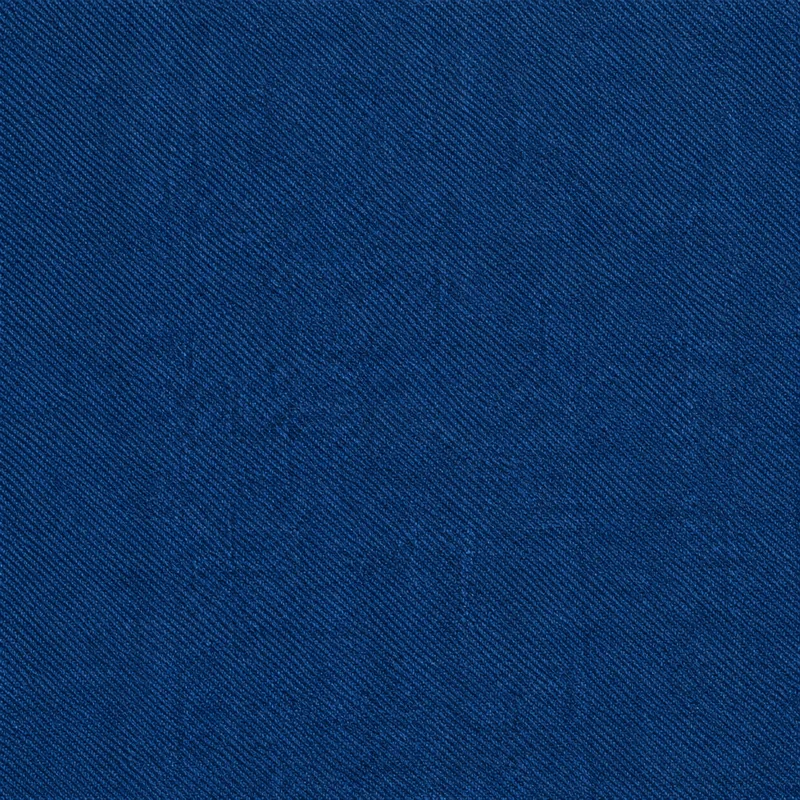 Original fabric swatch 21 - Admiral (#10) from solid color type 1; approximate blue image tone.